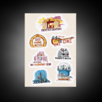 Sticker pack Faine Misto 2026