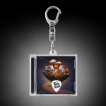 CD-shaped keychain Faine Misto 2026
